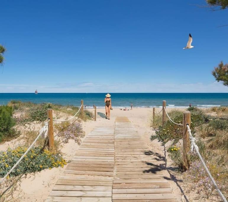 Apartamento Junto Al Mar Oliva Extérieur photo
